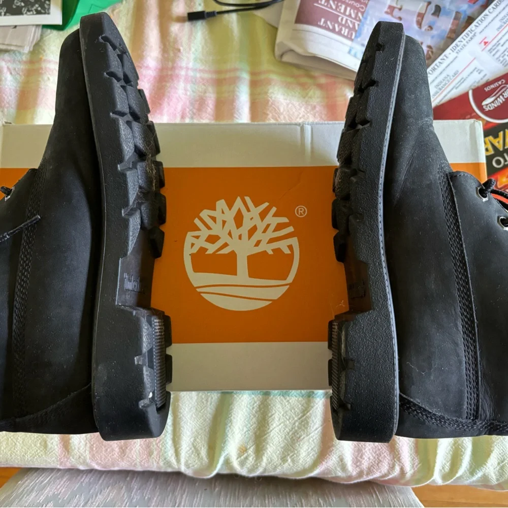 Timberland Black Boys Boots - Picture 3 of 4